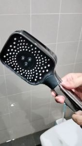 kimmex 3 Ways Shower Column Set (Button) (KM7801CP) || Bathroom Shower || Shower Set || Kepala Paip Panas Sejuk || Peralatan Bilik Mandi || 浴缸双功能冷热花洒 || Kim Company