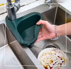 midsummer ที่กรองเศษอาหาร พลาสติก ตะกร้ากรองเศษอาหาร มีที่คล้อง สะดวกใช้ง่าย มี3สีพร้อมส่ง #ตะกร้า