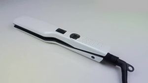 Professional LCD Display Tourmaline Ceramic Steam Hair Straightener Fast Heating Hair PTC Flat Iron Vapor Hair Iron Women Salon Rebonde Hair Styling tools