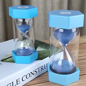 5/10/15/20/30min Colorful Sandglass Hourglass Sand Clock Kitchen Timer Supplies Home Decoration Crafts Decoration Kid Game Gift