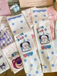 Childrens Loose Ice Silk Sun Protection Sleeves Thin Model New 2024 Summer Baby Sun Protection Ice Sleeve for Girls