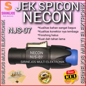JEK SPICON NECON NJS07 KONEKTOR SPEAKER SPIKON SEPIKON SEPICON METEK NECON