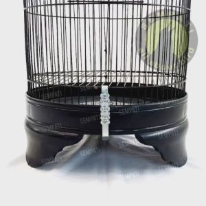 SEMPATI Jepitan Klem Pengait Plat Jepit Stainless Ukir Elite Song Untuk Tebok Semua Jenis Sangkar Burung ACKKUES