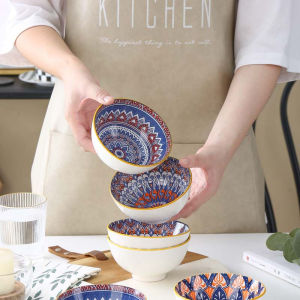 Nordic Style High Grade Ceramic Tableware Bowl Chopsticks Wedding Giveaway Dinnerware Plate Gift