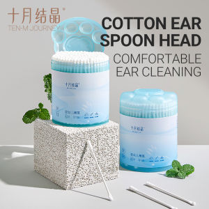 Tăm Bông Trẻ Em TEN-M JOURNEY 200 Cây Đầu Xoắn Mềm Dùng Lấy Ráy Tai Vệ Sinh Mũi Tai Dịu Nhẹ Cho Trẻ Sơ Sinh Và Trẻ Nhỏ