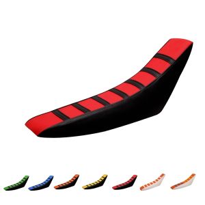Universal Motorcycle Soft Seat Cover Rubber Fabric Gripper For KTM Honda Yamaha Suzuki Kawasaki EXC SX YZF WRF CR KX KXF RM RMZ