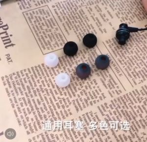 [KN ACC] SILIKON EARTIPS KARET HEADSET HANDSFREE EARPHONE UNIVERSAL