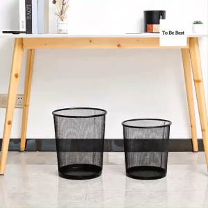 To Be Best ถังขยะแบบตะแกรงเหล็ก ไม่มีฝาปิด ประยุกต์ใส่เสื้อผ้าใช้แล้วรอซัก หรืออื่น ๆ ได้