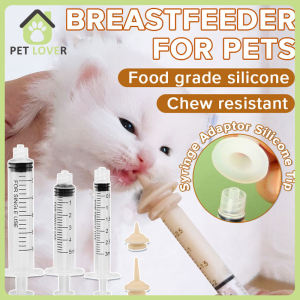 1/3/5ML Syringe Pet Cat Feeding Miracle Nipple for Kitten and Puppy Feeding Pacifier Silicone Feeding Pacifier