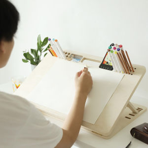 Desktop Wooden Sketching Easel Portable Art Student Special Oil Painting Board 4K Drawing Stand Multi-Functional Adult Artistic Style