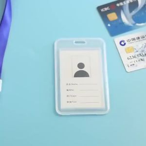 Vỏ Thẻ Trong Suốt Chống Thấm Nước Hộp Đựng Thẻ Tín Dụng Doanh Nghiệp Bằng Nhựa Cứng - 1-10 Chiếc Bao Đựng Thẻ Ngân Hàng Để Bảo Vệ Thẻ