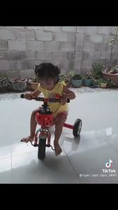 [Miễn ship] Xe đạp cho bé xe đạp 3 bánh con bọ có bình nước trẻ em từ 2 đến 6 tuổi bh 6 tháng