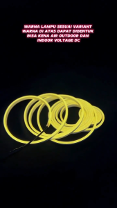 Lampu Neon Flex 5M DC 12V IP65 Waterproof LED Strip Flexible Panjang 5 Meter Full