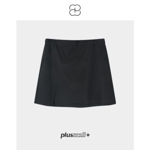 plusmall | Bộ Áo Hoodie & Chân Váy Ôm Thể Thao