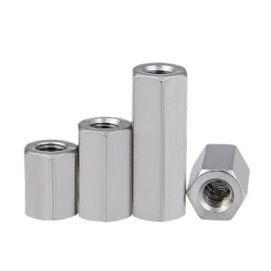 OPPU | Stainless Steel Support Spacing Columns Hexagonal Rod Nuts for Enclosures