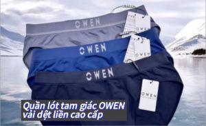 Quần lót tam giác nam Brief sịp Owen có size lớn- 100% CHÍNH HÃNG giá mác 105k