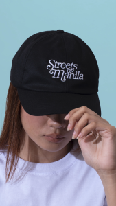 TEAM MANILA HERITAGE DAD CAP BLACK