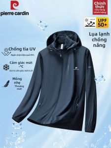Pierre Cardin | Áo Khoác Nam Mỏng Thoáng Khí Chống Nắng Mùa Hè Nhanh Khô Ice-Silk