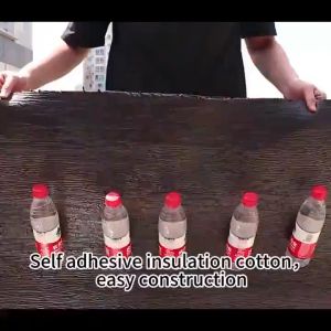 200cm*50cm*10mm Heat Insulation Cotton High Temperature Resistant Roof Insulation Material Sound Aluminum Car Hood Mat