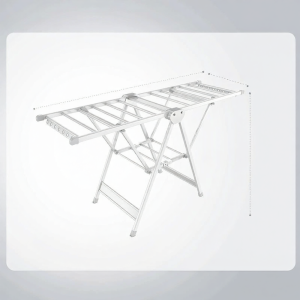 Hotata | Foldable Indoor Home Balcony Bed Room Multi-use Clothes Drying Rack
