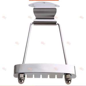 6 String Steel and Zinc Alloy Bridge Tailpiece Guitar Parts Accessories