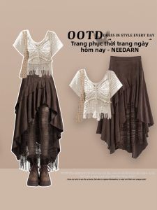 NEEDARNA | Đầm Dạo Phố Boho Dân Tộc Mùa Hè