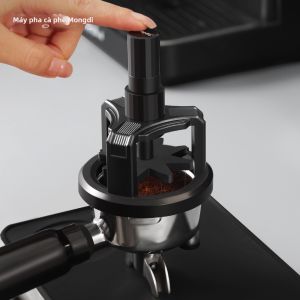 MONGDIO | Máy Phân Phối Bột Cà Phê Nhấn và Quay