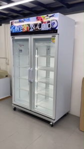 ตู้แช่ 2 ประตู ระบบ Inverter ความจุ 35.3 คิว / 1000 ลิตร รุ่น OEM-1205i ยี่ห้อ SANDEN INTERCOOL