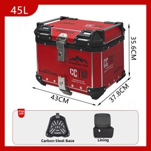 BONINGYU | Motorcycle Tailbox Aluminum 110cc Suitable