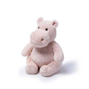 McHugs Plush Toys Pink Hippo Pig Doll Comfortable Animal Stuffed Toys Birthday Gift Soft Fabric Art Toys for All Ages