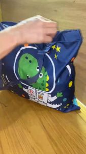 Túi đựng chăn mền gối cho bé  học bán trú Túi đựng mền Topbear cho bé đi mẫu giáo học sinh cấp 1 học bán trú túi vải không thấm nước QUÀ TẶNG THẺ TÊN TC001