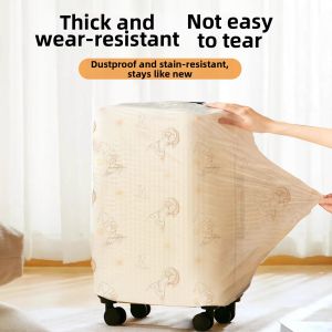 COLORFUL SUMMER DRESS | Disposable Dust Cover for Luggage 20/24/30 Inch