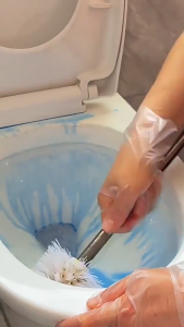 Hộp 100 găng tay làm bếp chính hiệu Luxury bao tay nấu ăn nhào bột trộn gỏi siêu dai siêu bền GT01