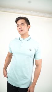 Forest x Hatta Dolmat Premium Weight Cotton Polo Tee 220gsm Interlock Knitted Polo T Shirt | Baju T Shirt Lelaki - 23852