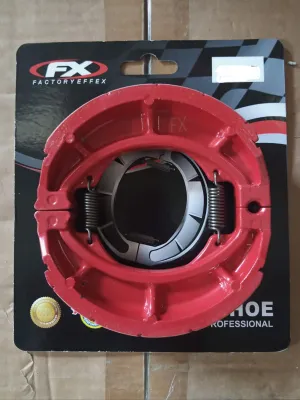 Brake Shoe FX Racing for Rusi Gala Royal Passion 125 GY6125 - Superior Grip with groove