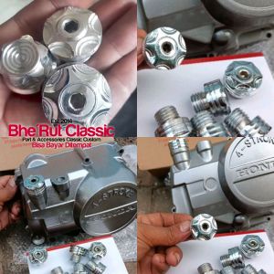 Baut Tutup Oli Besi Motif Bahan Besi All Honda