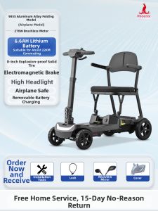 Foldable Electric Mobility Vehicle for Elderly
