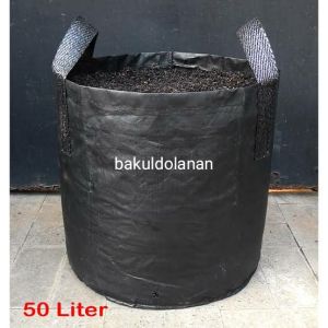 planter bag 40x40 50 liter silinder pot tanaman buah