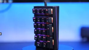 Mechanical Numeric Keypad 21 Keys USB Wired Mini Numpad RGB Backlight Keyboard Accounting Laptop Notebook Tablets