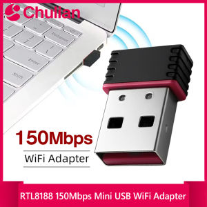 Mini USB WiFi Adapter 150Mbps RTL8188 Wireless Network Card for Raspberry Pi Desktop Laptop PC - Windows Compatible