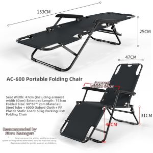 LIWAN | Sleeping Foldable Lounging Chair