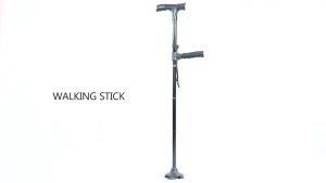 Foldable crutches wear-resistant non-slip crutches height-adjustable medical crutches lighted models