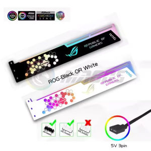 Universal Graphics Card Bracket Holder & GPU Support ASUS TUF AORUS ROG Brand Belief 5V 3Pin ARGB MOD Gamer Case Decoration