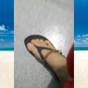 Camou Sandal Jepit Tali Wanita Simpel Kasual Branded Anti Slip Licin Camau Sabina Boba