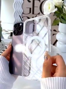 Clear Shock-proof Magsafe Wireless Charging Case for 16e/16 Pro Max/16 Plus/15 Plus/15/14 Plus/13 Pro Max/12 Pro Max/11 Pro/ XR/ XS