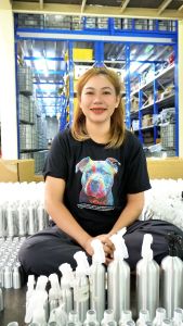 ขวดสเปรย์อลูมิเนียม 30-500ml ขวดอลูมิเนียม กลม 30-500ml