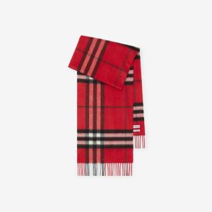 Burberry | Celebrity Style Plaid Cashmere Scarf