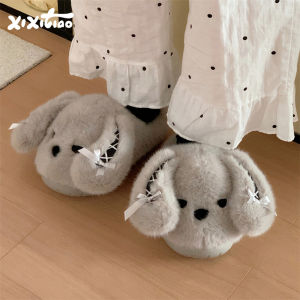 XIXITIAO | Lolita Style Cute Bunny Warm Slippers