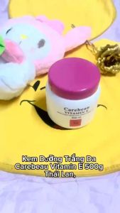 Kem Massage Dưỡng Thể Trắng Da Carebeau Vitamin E Body cream 500g