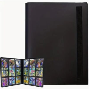 160/360/480/540-Pocket Extra-Large Trading Card Binder - Durable PP Material Protective Album for Game and Collectible Cards